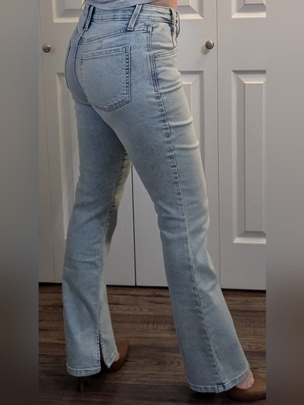 Maurices Everflex Light Wash High-Rise Slim Bootcut Jeans